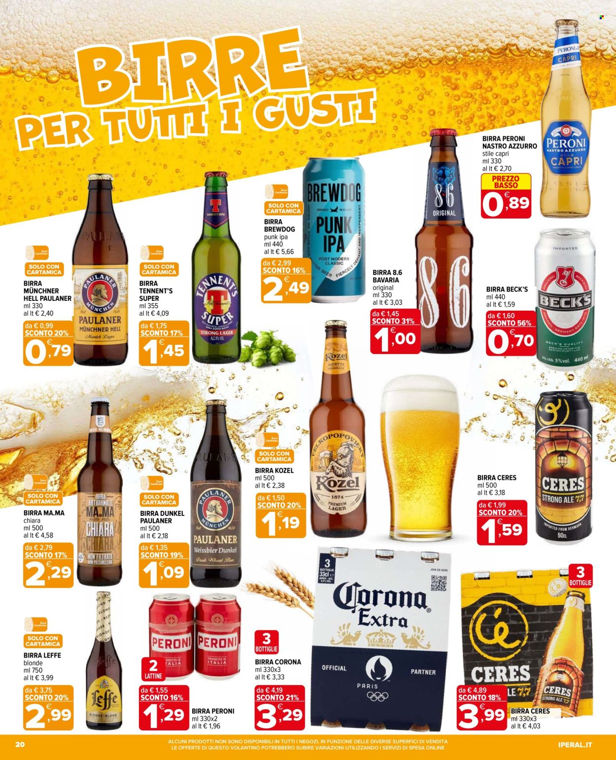 Volantino Iperal - 7/5/2025 - 20/5/2025. Pagina 1
