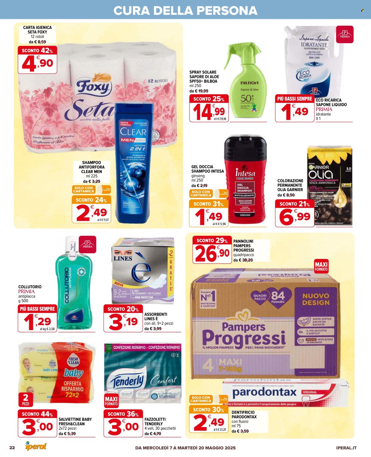Volantino Iperal - 7/5/2025 - 20/5/2025. Pagina 1