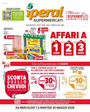 Volantino Iperal - 7/5/2025 - 20/5/2025.