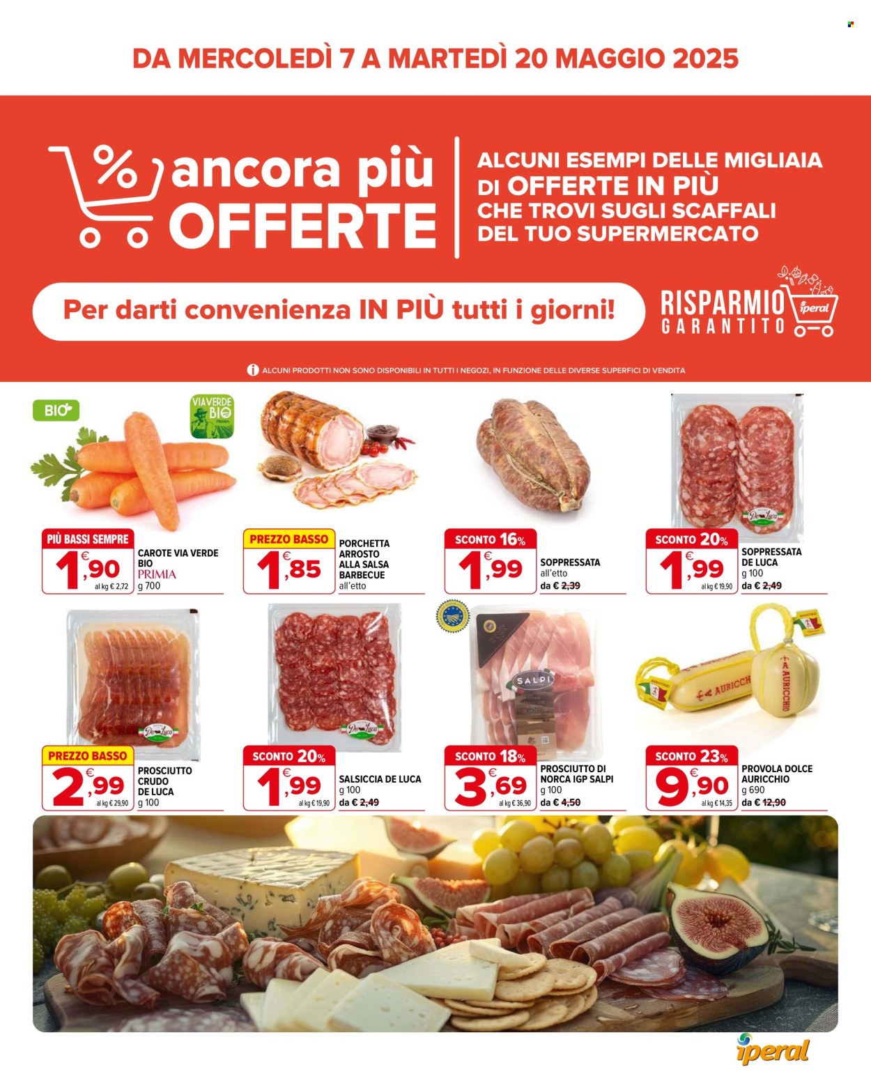 Volantino Iperal - 7/5/2025 - 20/5/2025. Pagina 1