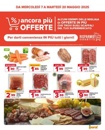 Volantino Iperal - 7/5/2025 - 20/5/2025.