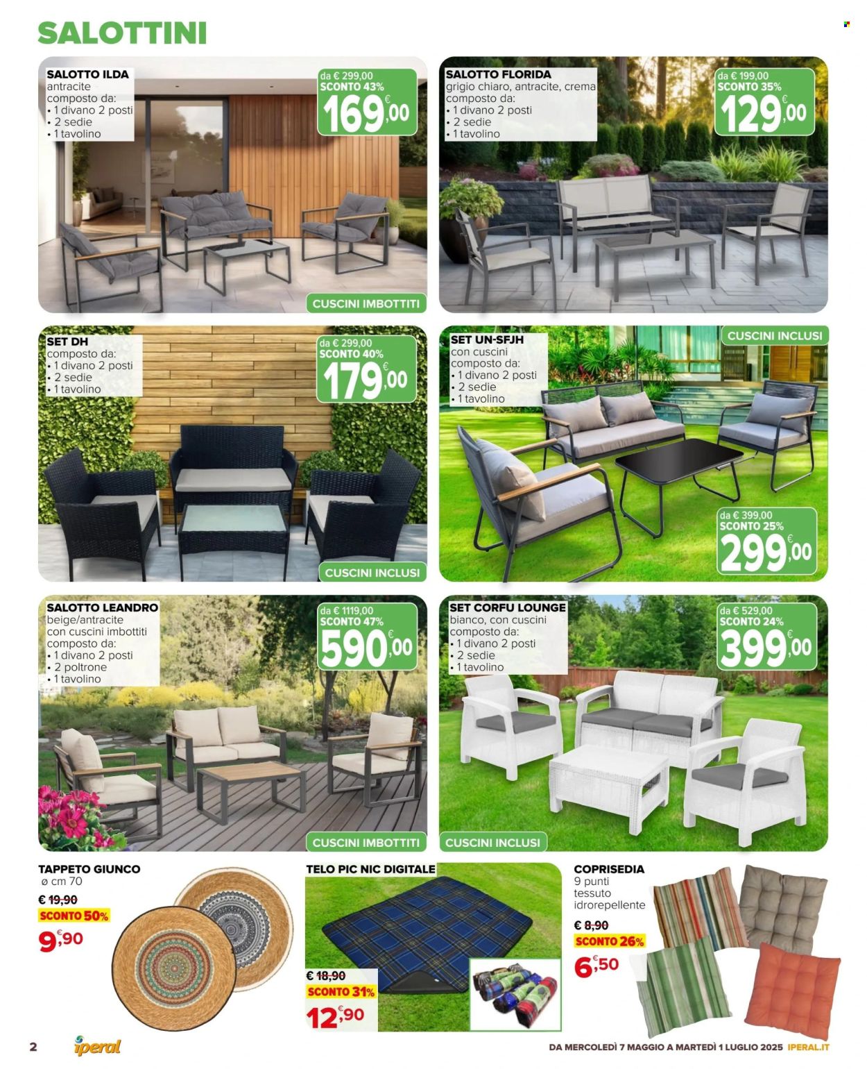 Volantino Iperal - 7/5/2025 - 1/7/2025. Pagina 1
