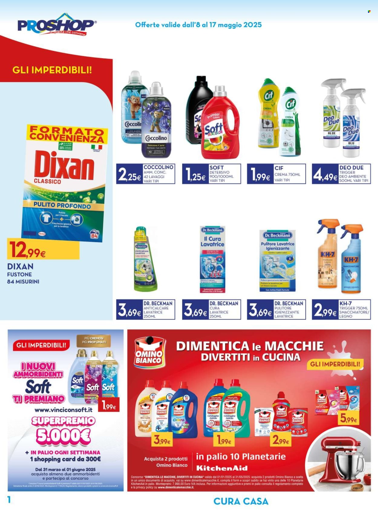 Volantino Proshop - 8/5/2025 - 17/5/2025. Pagina 1