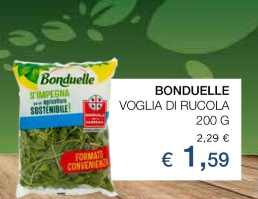 BONDUELLE VOGLIA DI RUCOLA 200 G