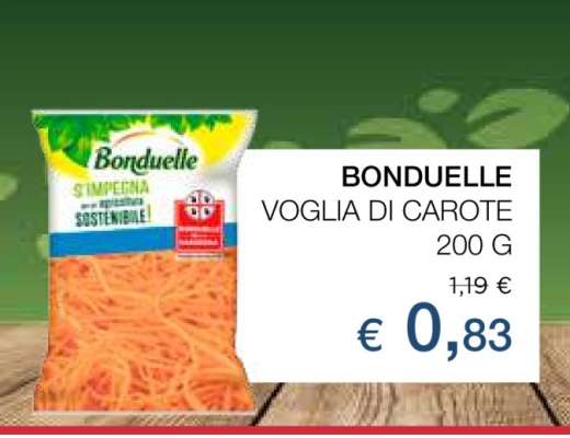 BONDUELLE VOGLIA DI CAROTE