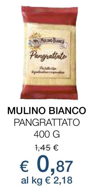 MULINO BIANCO PANGRATTATO