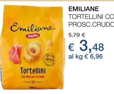 EMILIANE TORTELLINI CON PROSC.CRUDO