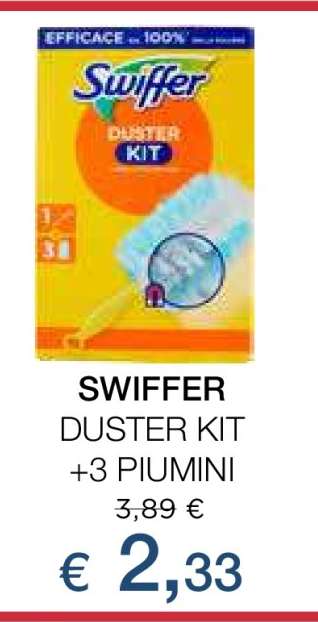 SWIFFER DUSTER KIT +3 PIUMINI