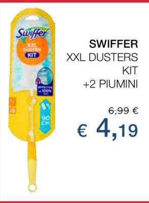 SWIFFER XXL DUSTERS KIT +2 PIUMINI