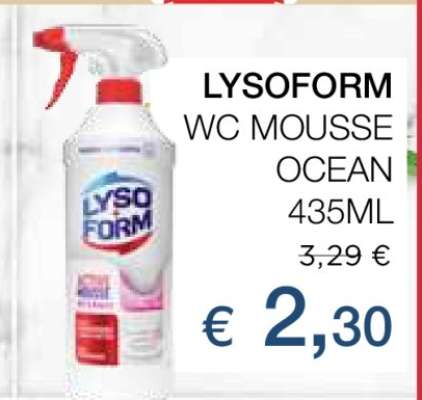 LYSOFORM WC MOUSSE OCEAN 435ML