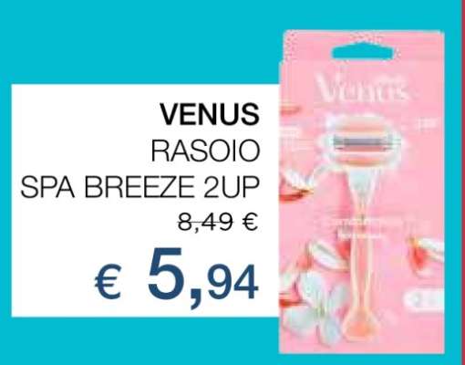 VENUS RASOIO SPA BREEZE 2UP