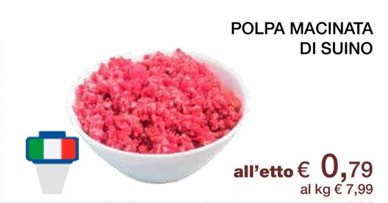 POLPA MACINATA DI SUINO