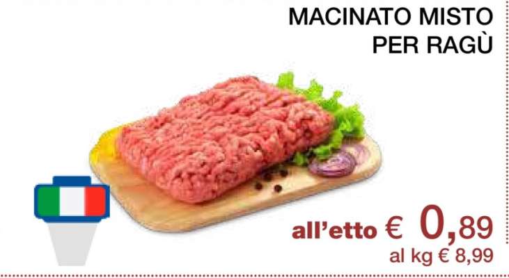 MACINATO MISTO PER RAGÙ