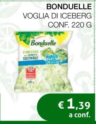 BONDUELLE VOGLIA DI ICEBERG