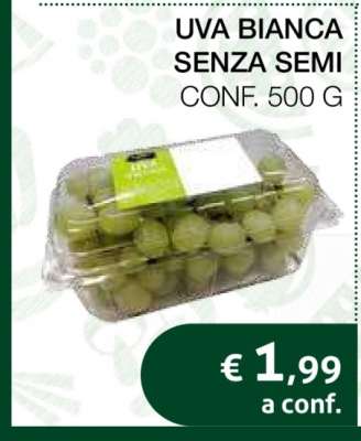 Uva bianca senza semi