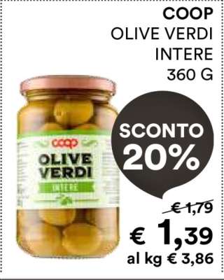 COOP OLIVE VERDI INTERE