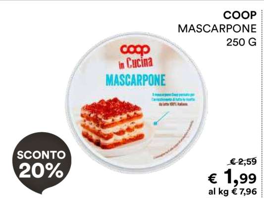 COOP Mascarpone