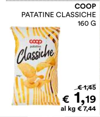 COOP PATATINE CLASSICHE