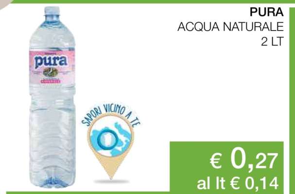PURA ACQUA NATURALE 2 LT