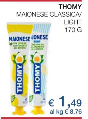 THOMY MAIONESE CLASSICA/LIGHT
