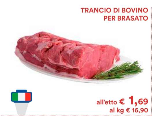 TRANCIO DI BOVINO PER BRASATO
