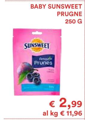 BABY SUNSWEET PRUGNE