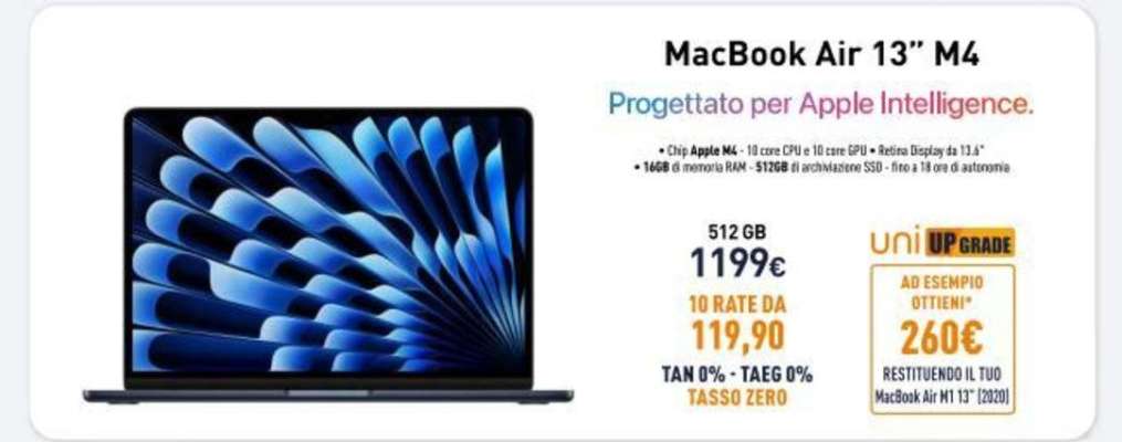 MacBook Air 13” M4