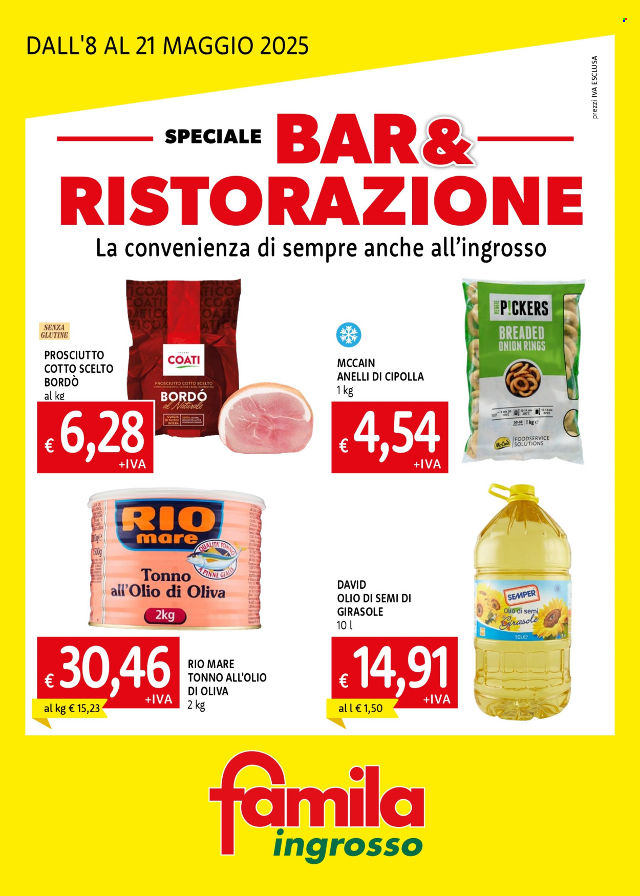 Volantino Famila - 8/5/2025 - 21/5/2025. Pagina 1