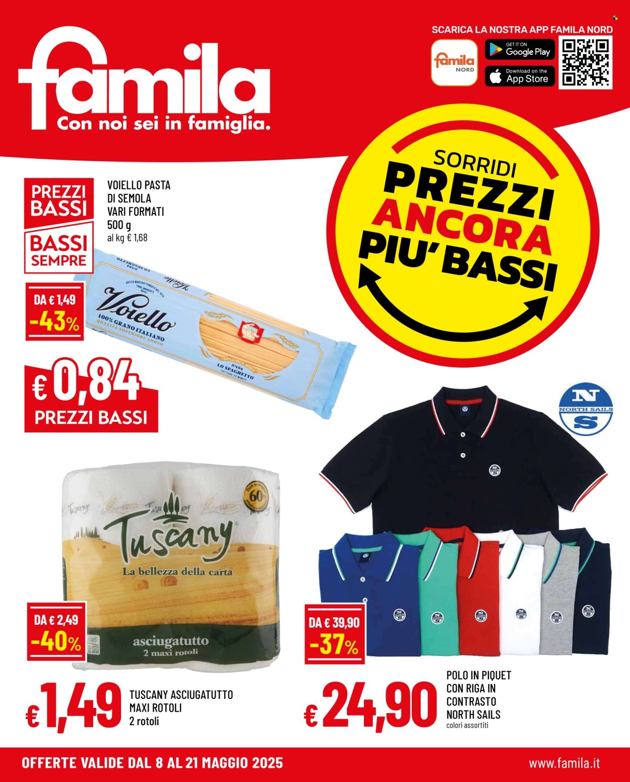 Volantino Famila - 8/5/2025 - 21/5/2025. Pagina 1