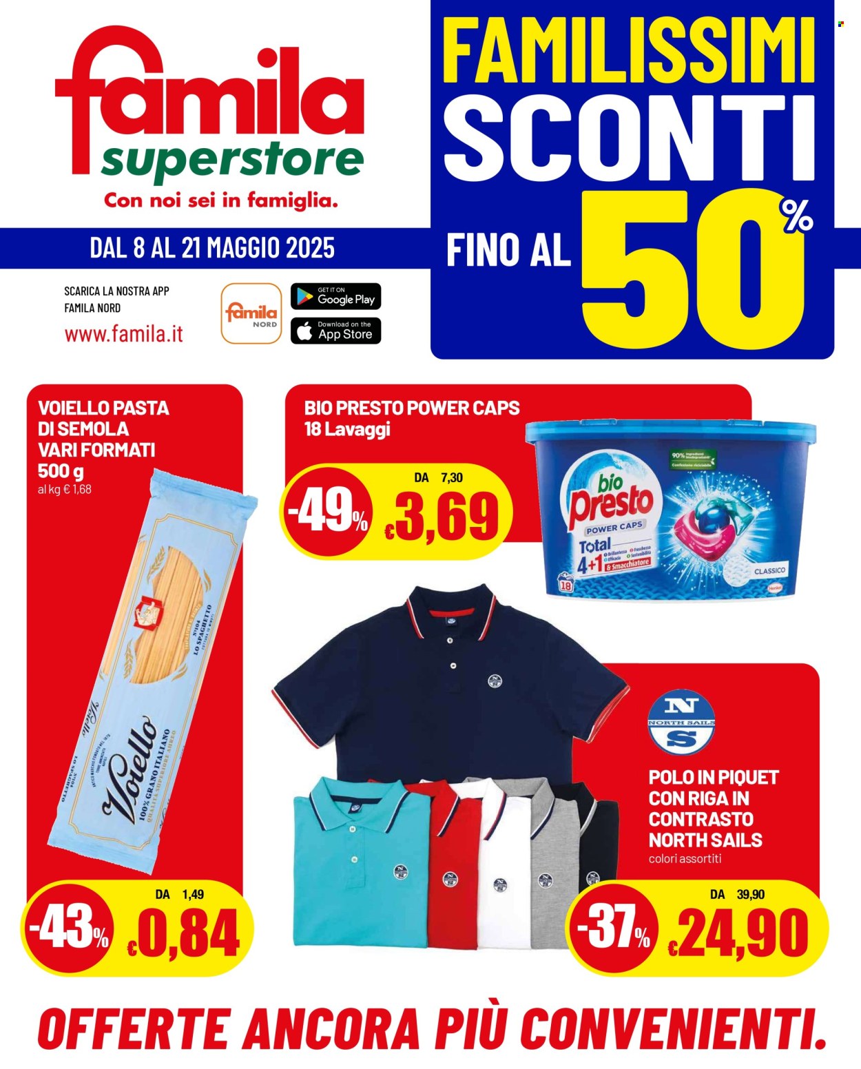 Volantino Famila - 8/5/2025 - 21/5/2025. Pagina 1