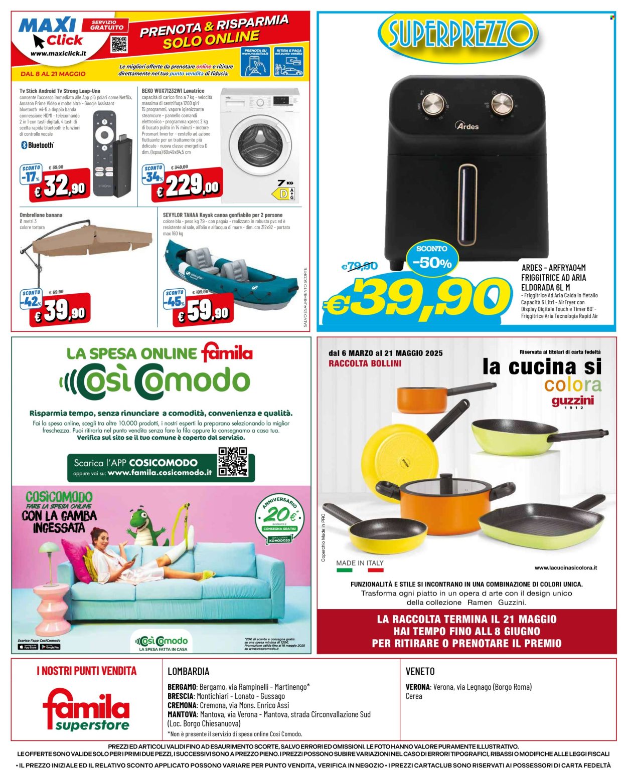 Volantino Famila - 8/5/2025 - 21/5/2025. Pagina 1