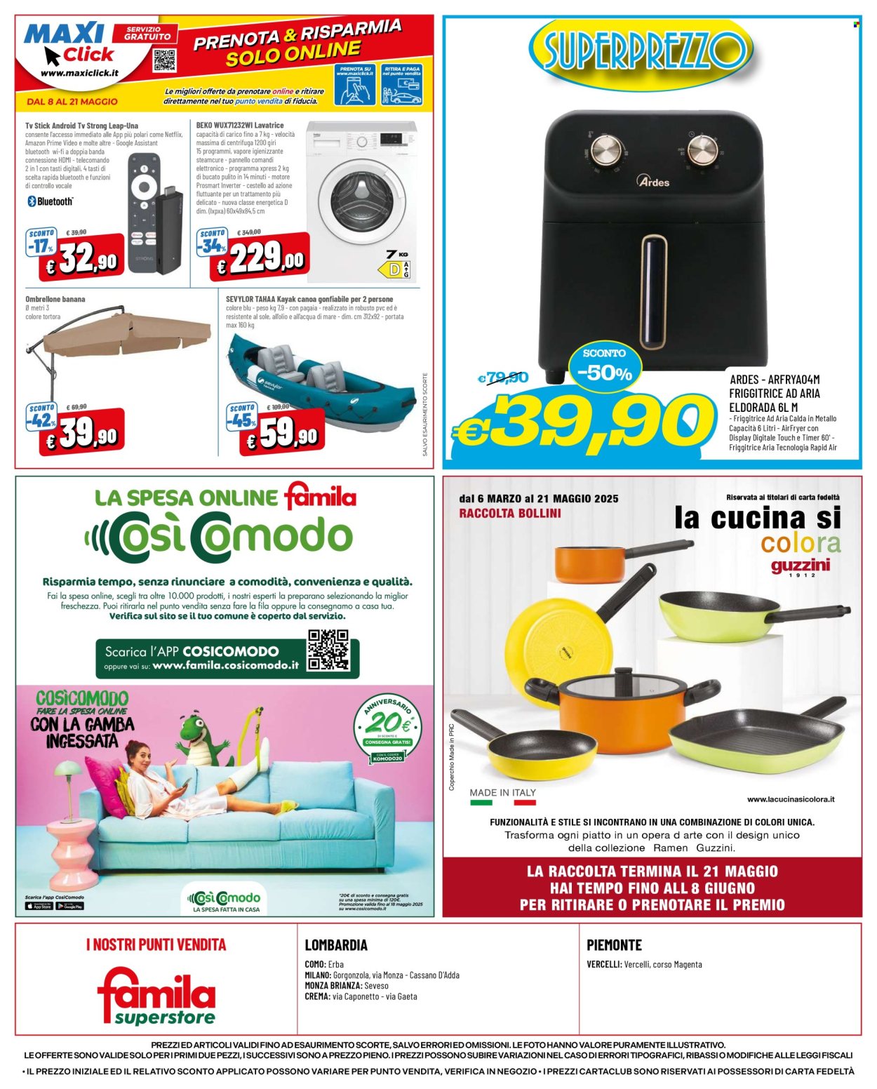 Volantino Famila - 8/5/2025 - 21/5/2025. Pagina 1