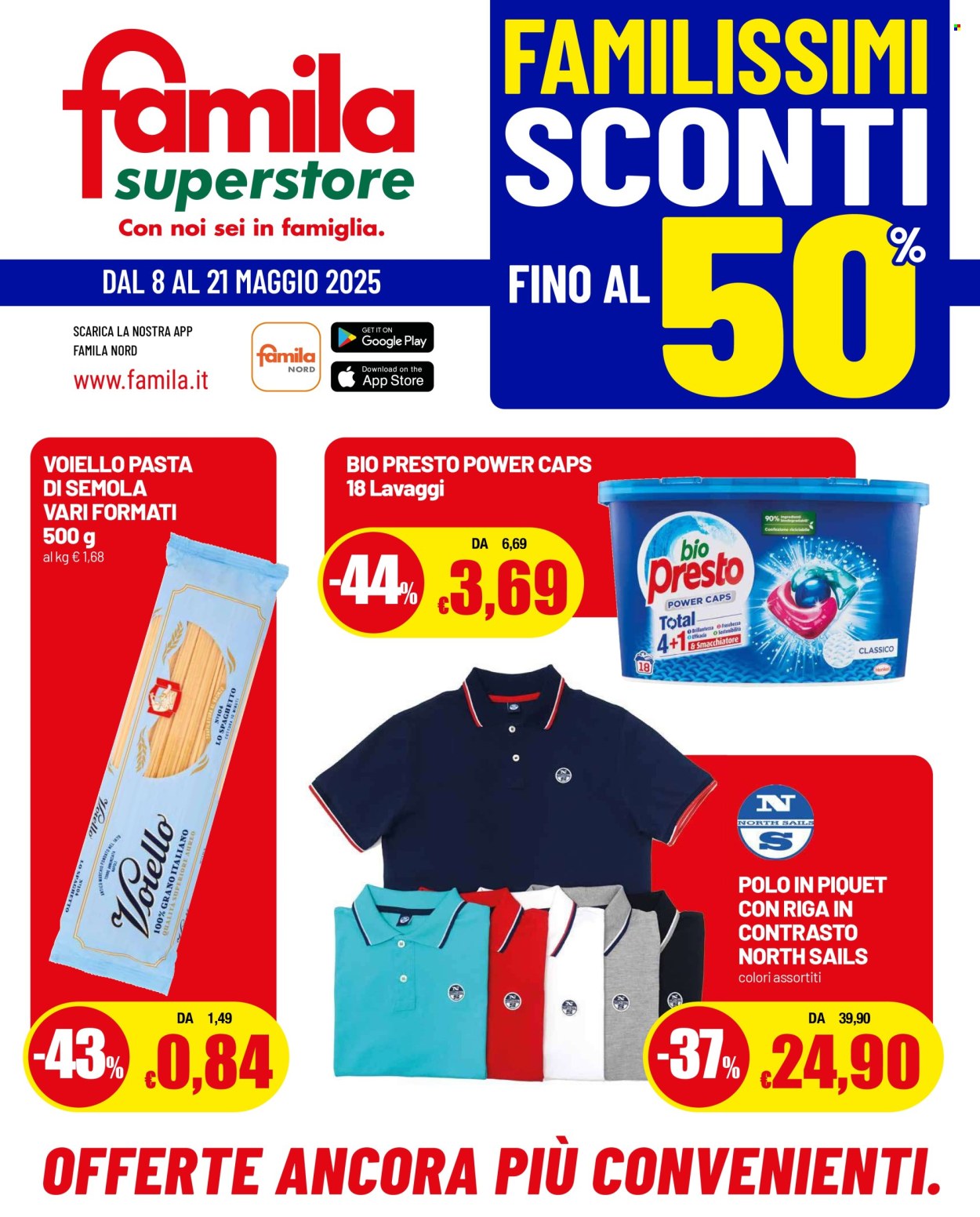 Volantino Famila - 8/5/2025 - 21/5/2025. Pagina 1
