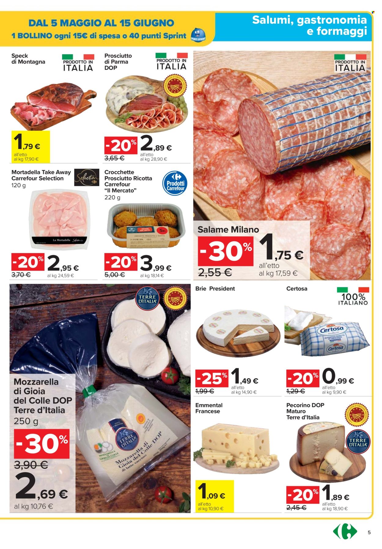 Volantino Carrefour - 8/5/2025 - 21/5/2025. Pagina 1