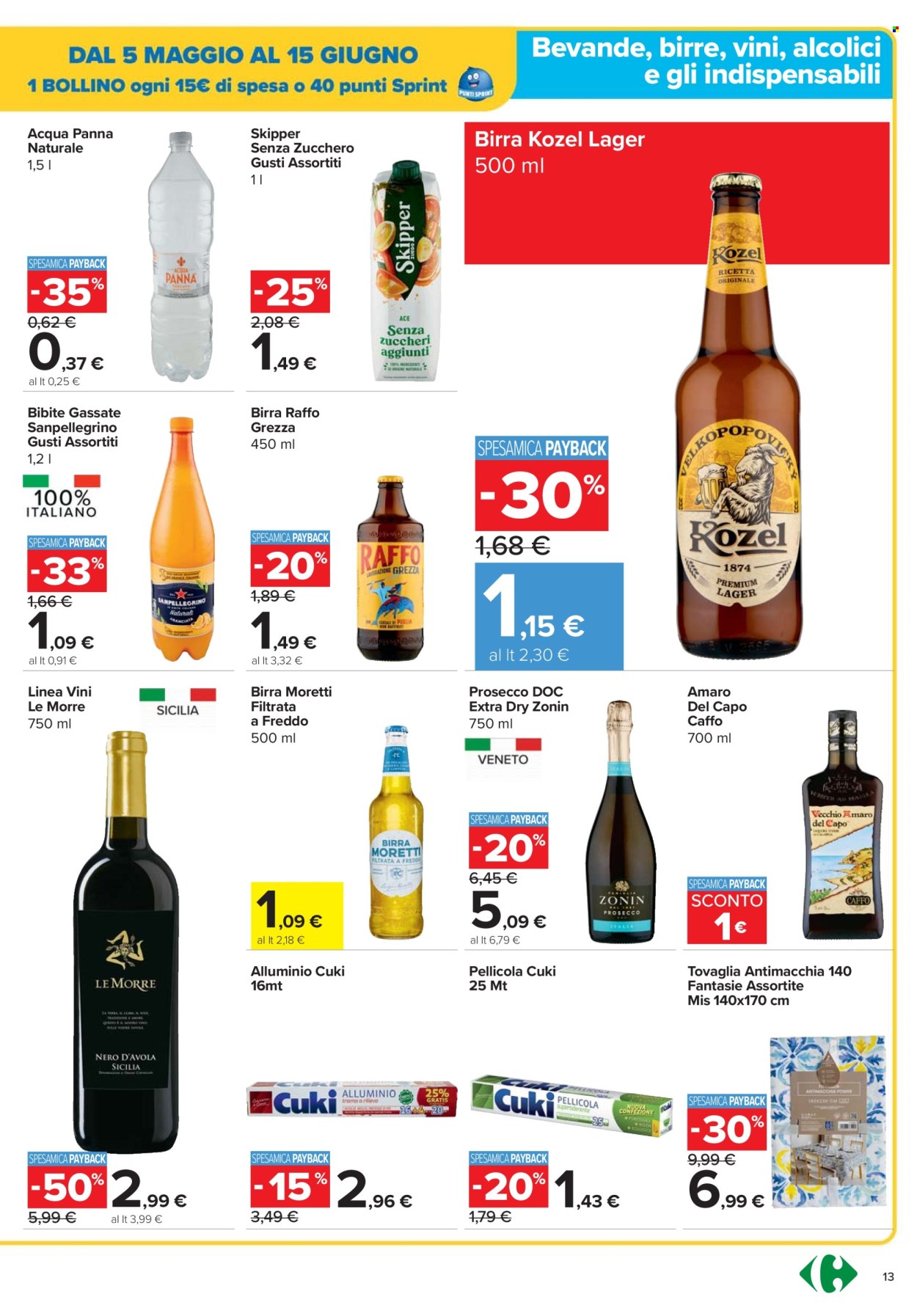 Volantino Carrefour - 8/5/2025 - 21/5/2025. Pagina 1