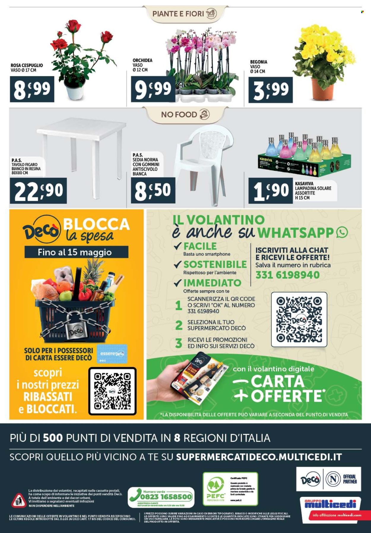 Volantino Deco - 6/5/2025 - 15/5/2025. Pagina 1