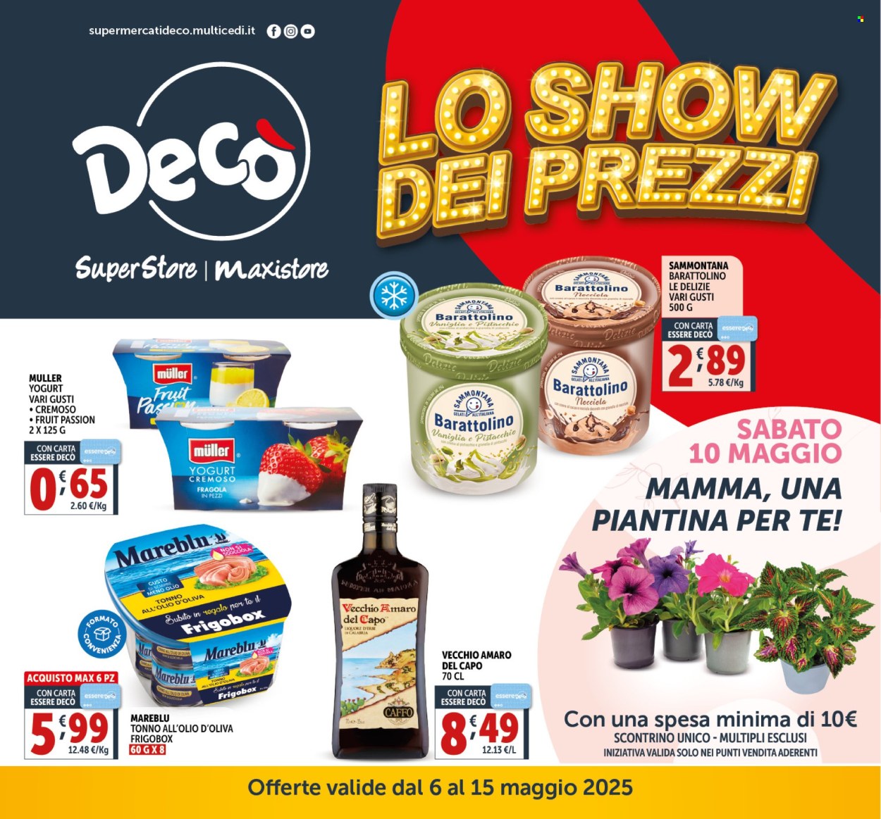 Volantino Deco - 6/5/2025 - 15/5/2025. Pagina 1