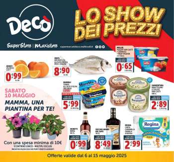 Volantino Deco - 6/5/2025 - 15/5/2025.