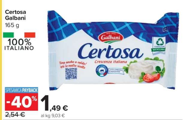 CERTOSA GALBANI