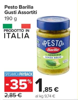 Pesto Barilla Gusti Assortiti