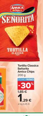 Tortilla Classica Señorita Amica Chips