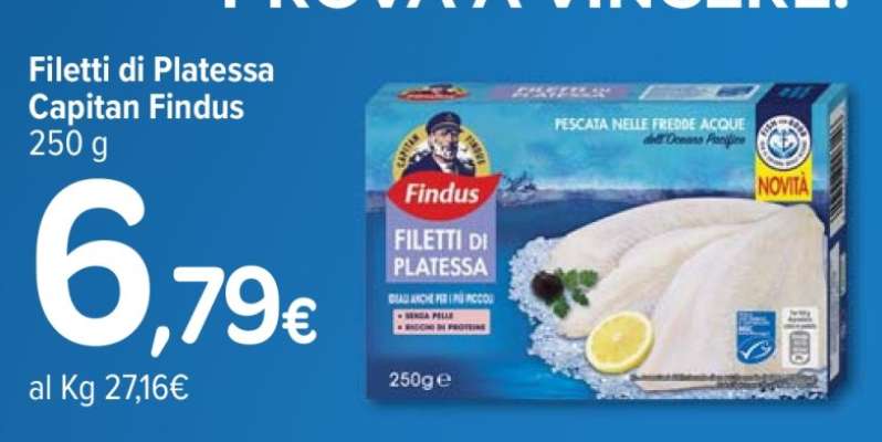 Filetti di Platessa Capitan Findus