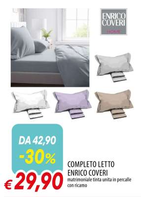 COMPLETO LETTO ENRICO COVERI