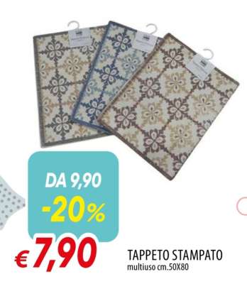 TAPPETO STAMPATO