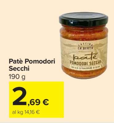 Patè Pomodori Secchi