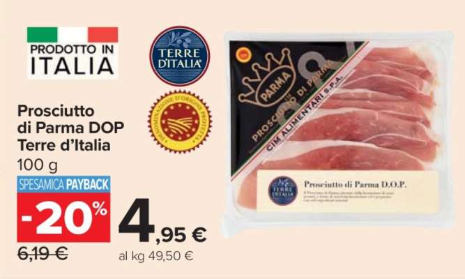 Prosciutto di Parma DOP Terre d’Italia