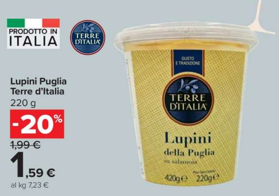Lupini Puglia Terre d’Italia