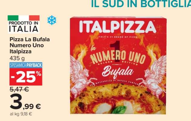 Pizza La Bufala Numero Uno Italpizza