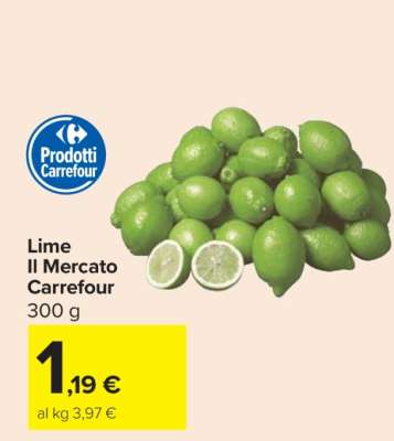Lime "Il Mercato" Carrefour