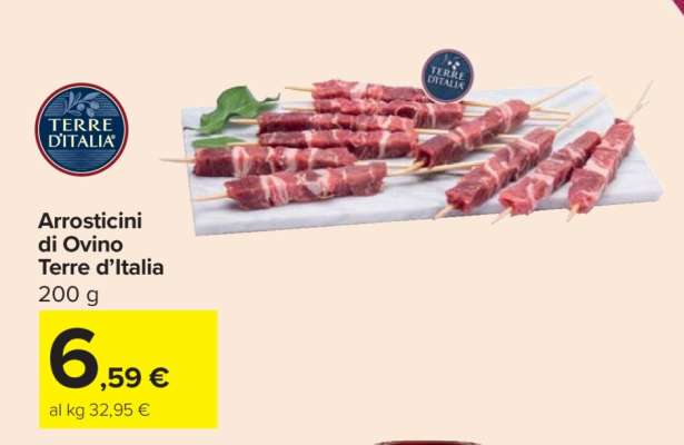 Arrosticini di Ovino Terre d’Italia